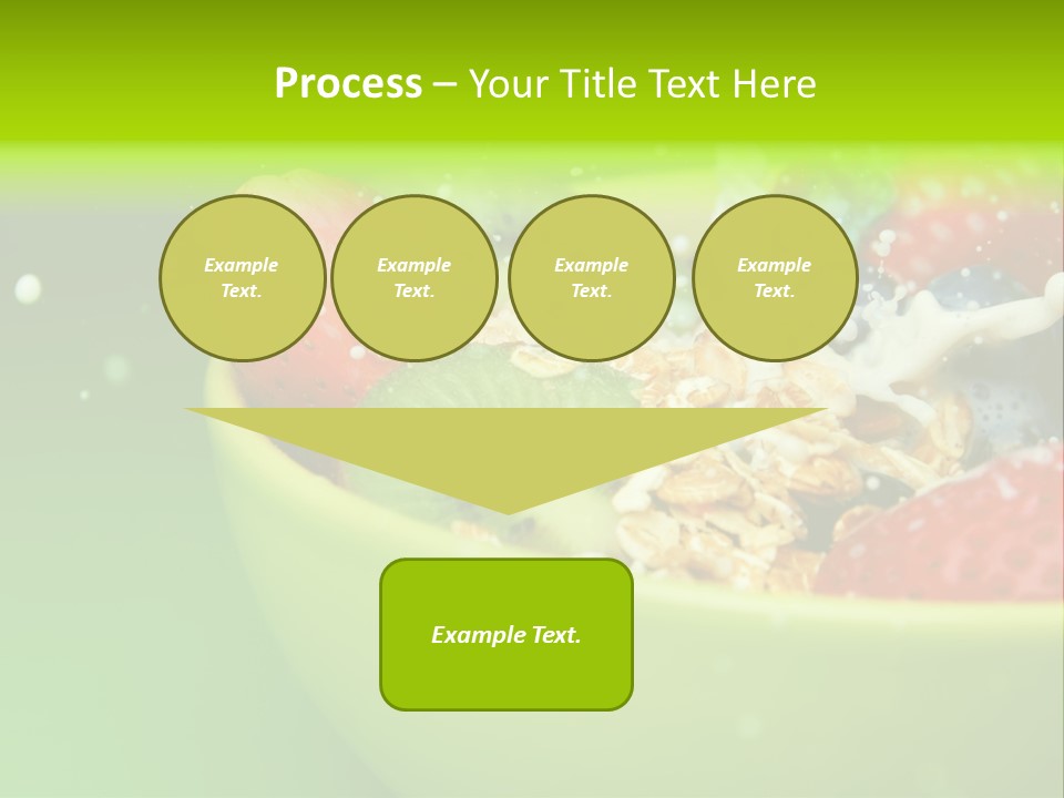 Raw Red Strawberry PowerPoint Template