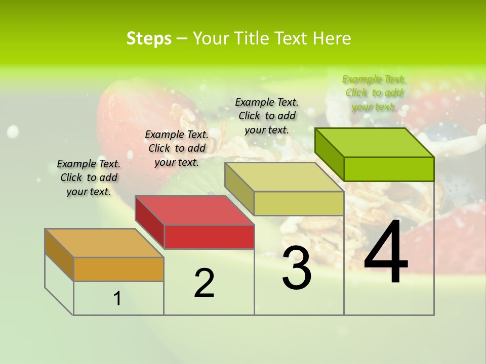 Raw Red Strawberry PowerPoint Template