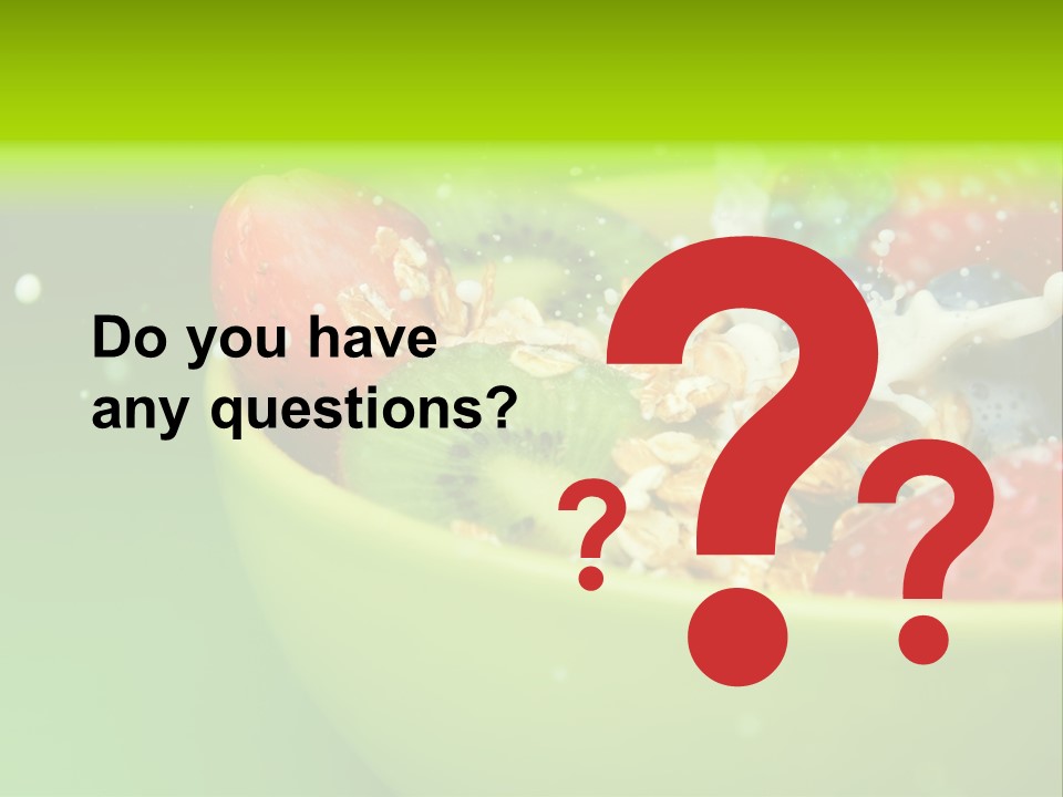 Raw Red Strawberry PowerPoint Template