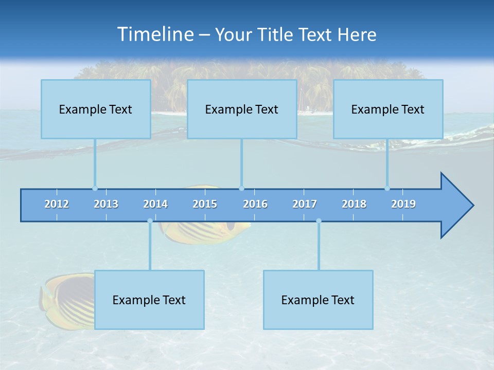 Nature Coral Sky PowerPoint Template