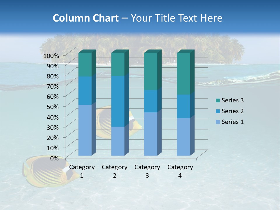 Nature Coral Sky PowerPoint Template