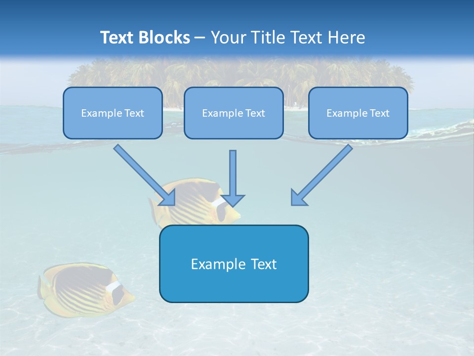 Nature Coral Sky PowerPoint Template