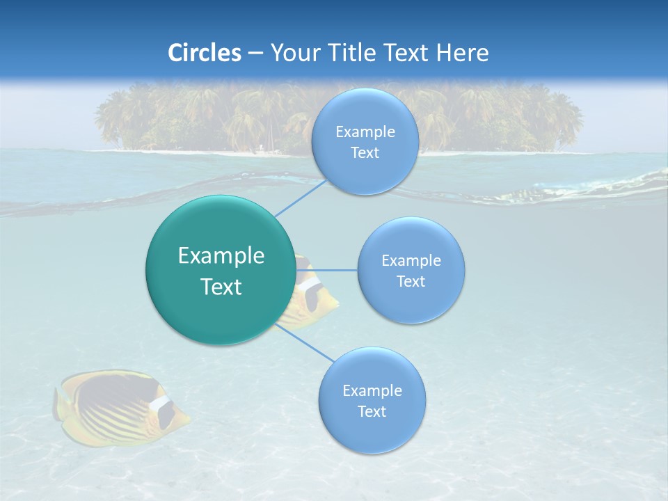 Nature Coral Sky PowerPoint Template