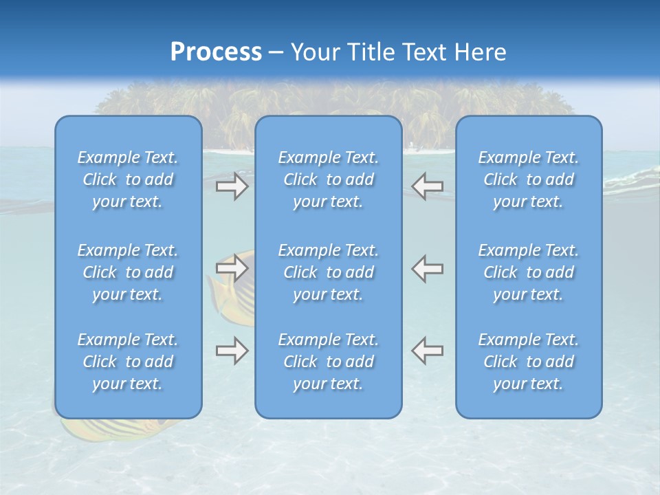 Nature Coral Sky PowerPoint Template