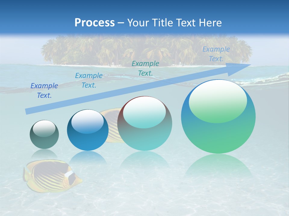 Nature Coral Sky PowerPoint Template