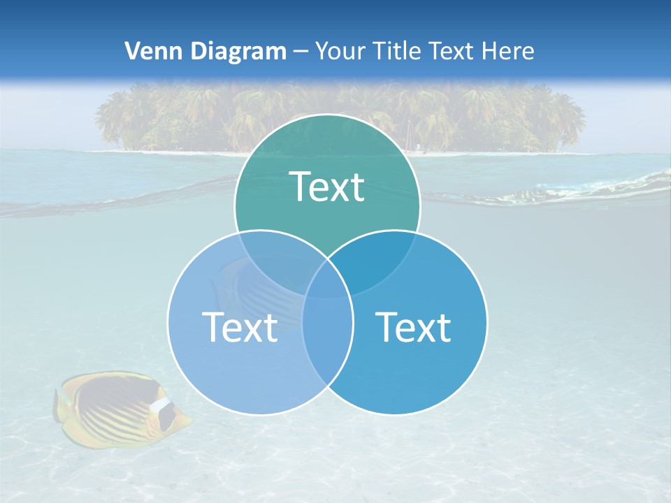 Nature Coral Sky PowerPoint Template