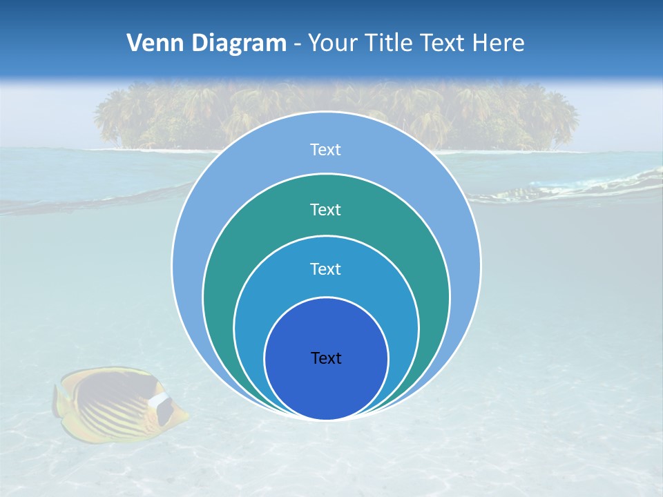 Nature Coral Sky PowerPoint Template