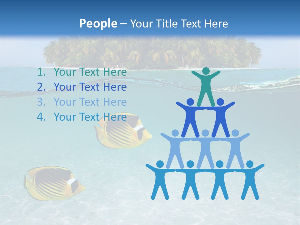 Nature Coral Sky PowerPoint Template