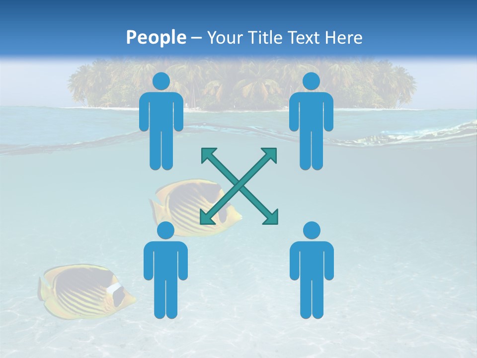 Nature Coral Sky PowerPoint Template