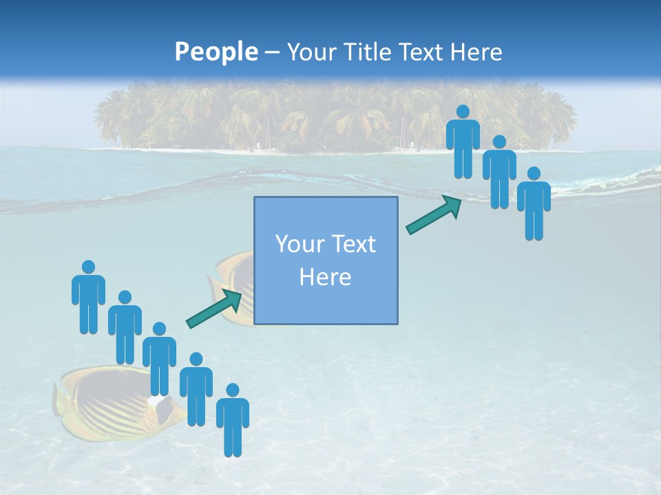 Nature Coral Sky PowerPoint Template