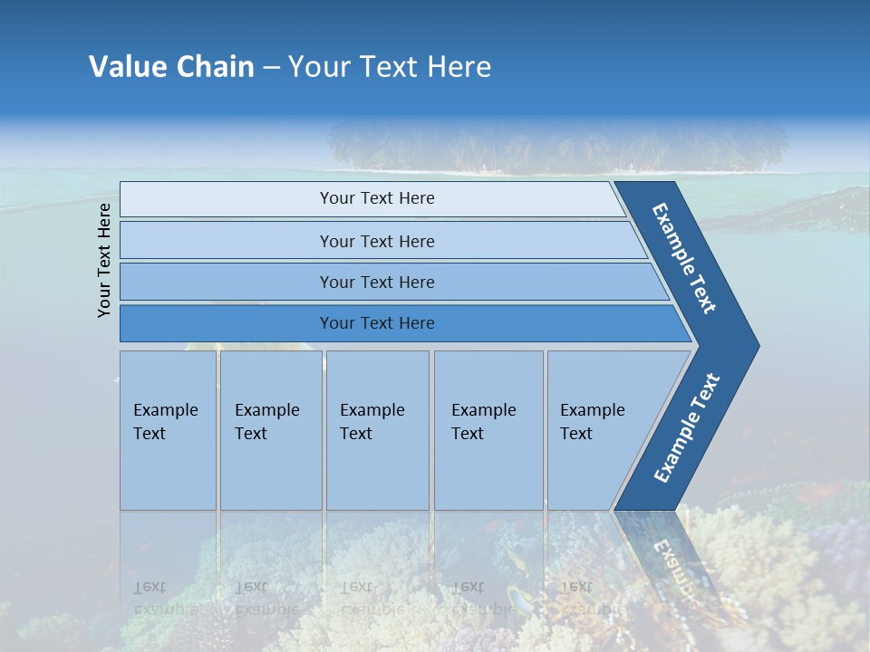 Maldives Reef Fish PowerPoint Template
