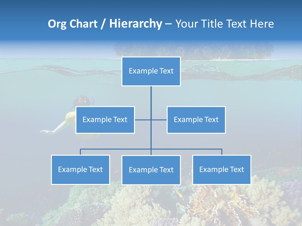 Maldives Reef Fish PowerPoint Template