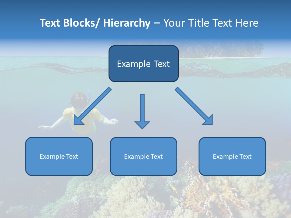 Maldives Reef Fish PowerPoint Template