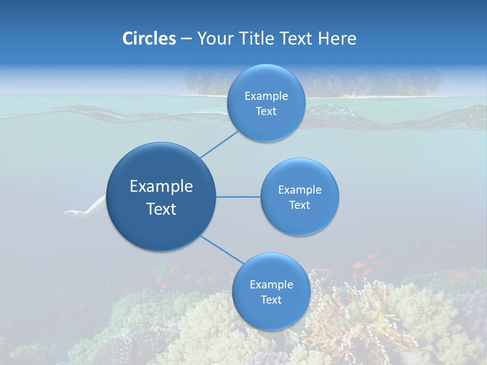 Maldives Reef Fish PowerPoint Template