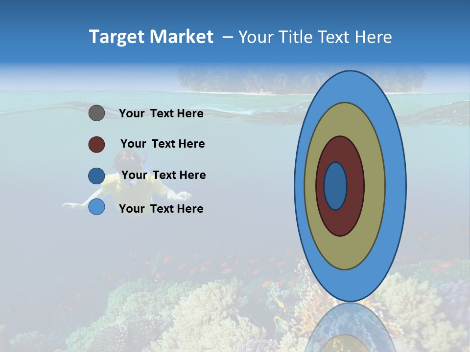 Maldives Reef Fish PowerPoint Template