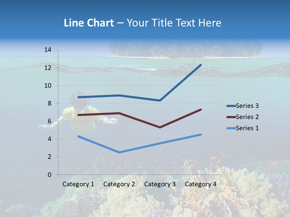 Maldives Reef Fish PowerPoint Template