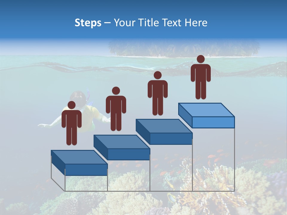 Maldives Reef Fish PowerPoint Template