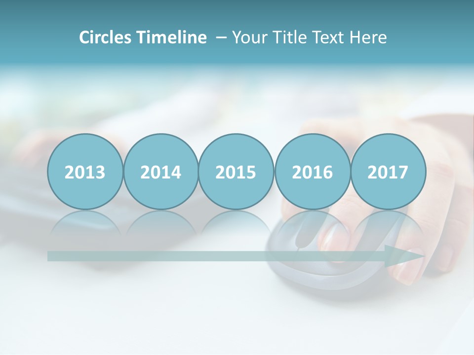 E Business Modern Busy PowerPoint Template