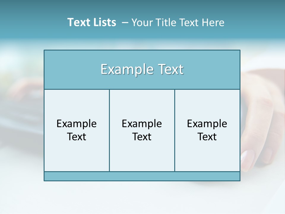 E Business Modern Busy PowerPoint Template
