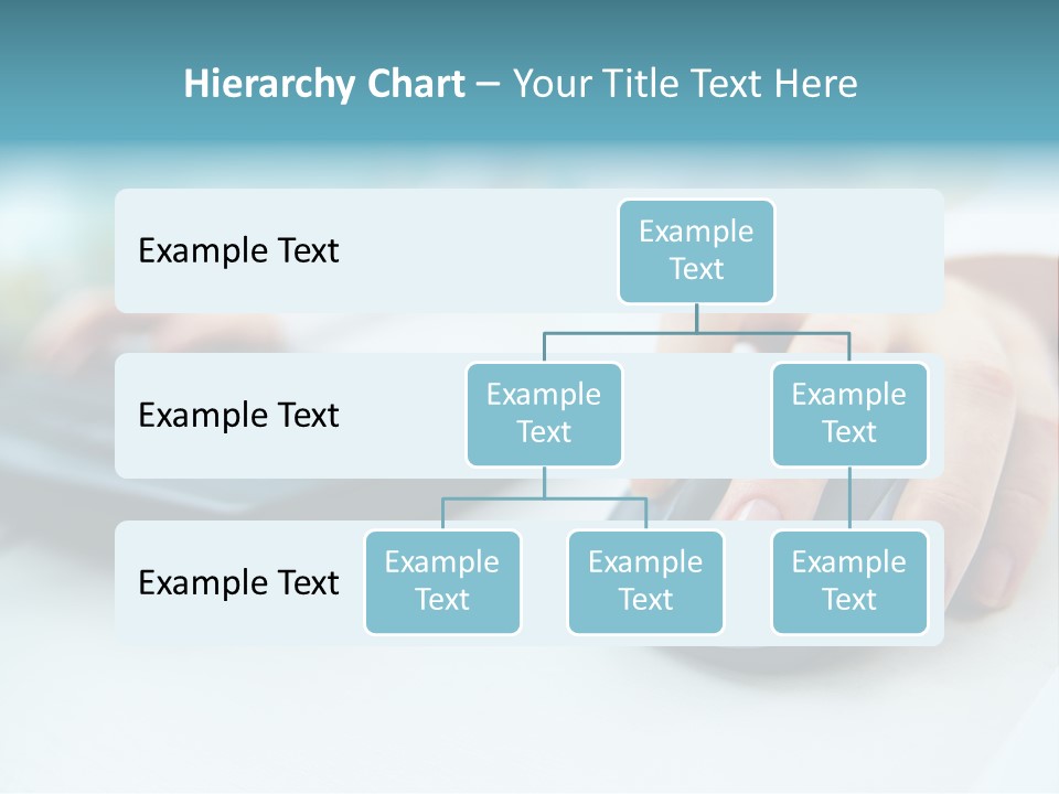 E Business Modern Busy PowerPoint Template