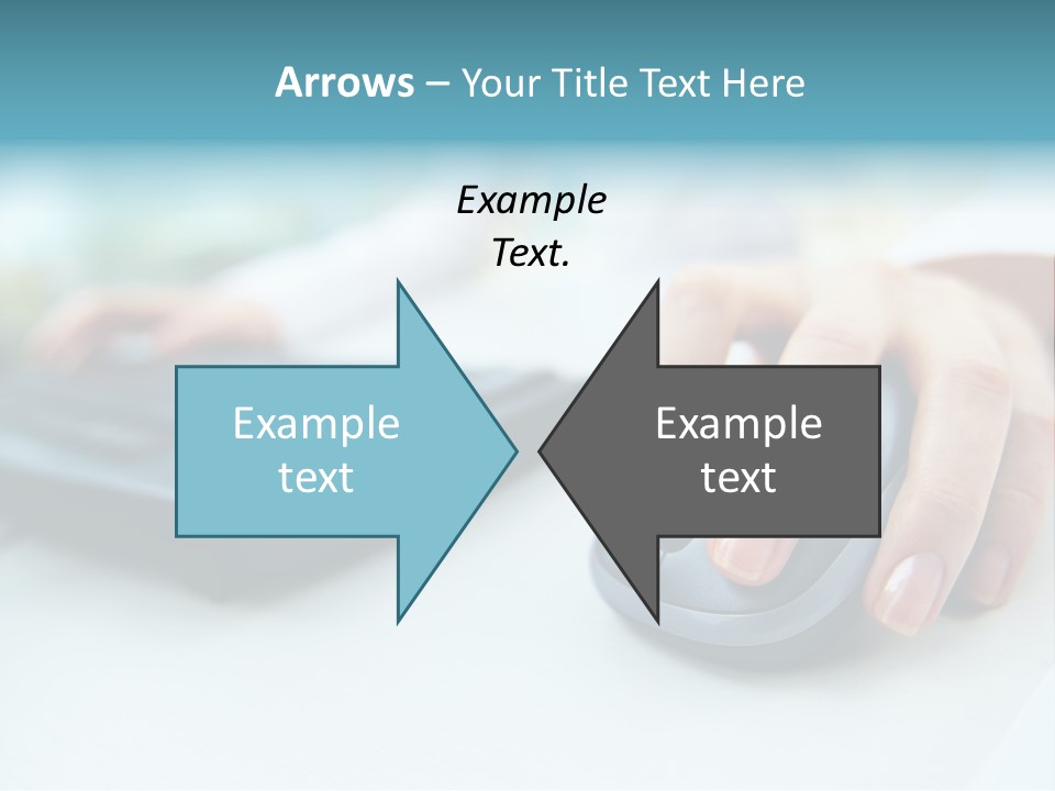 E Business Modern Busy PowerPoint Template