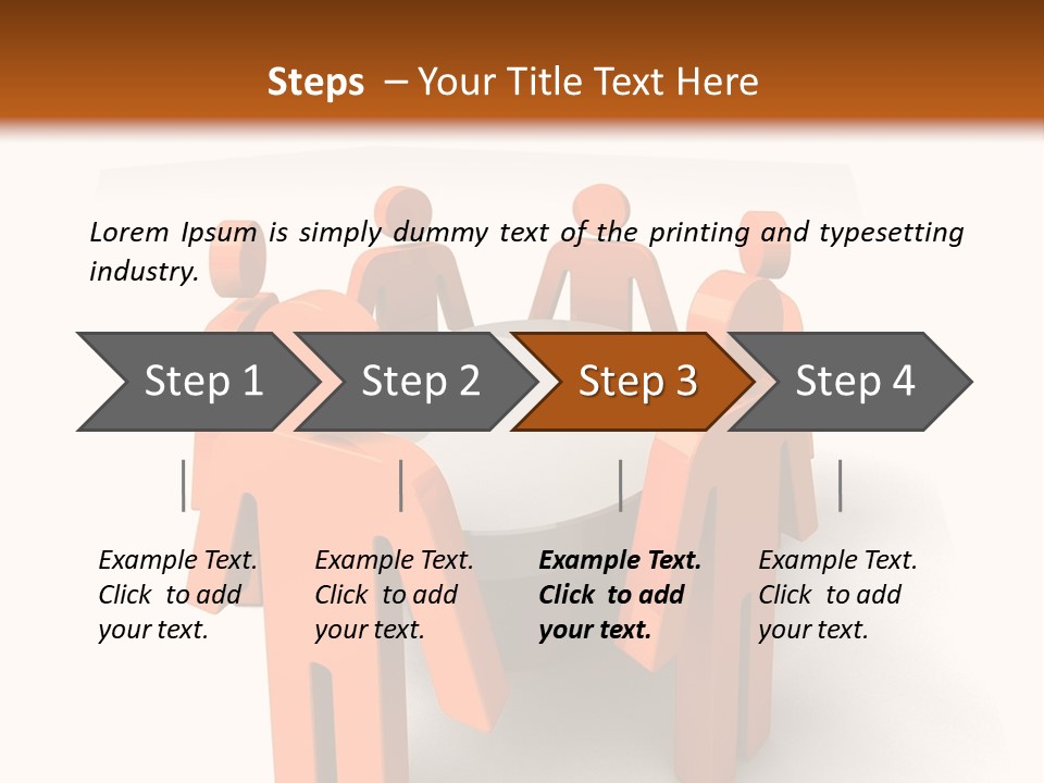 Elegant Contemporary Empty PowerPoint Template