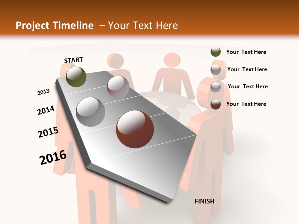 Elegant Contemporary Empty PowerPoint Template
