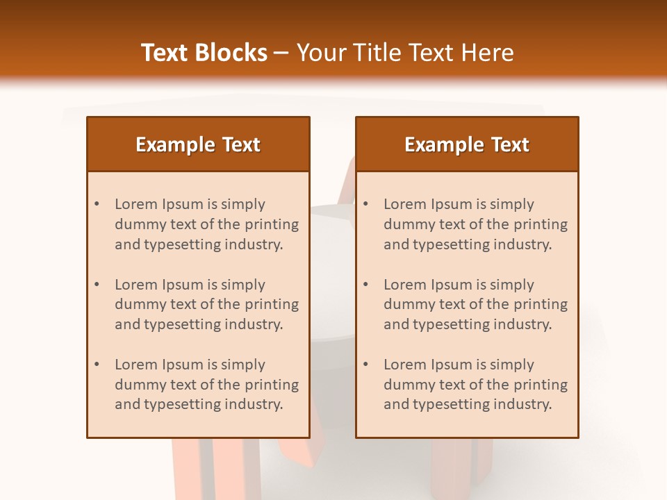 Elegant Contemporary Empty PowerPoint Template