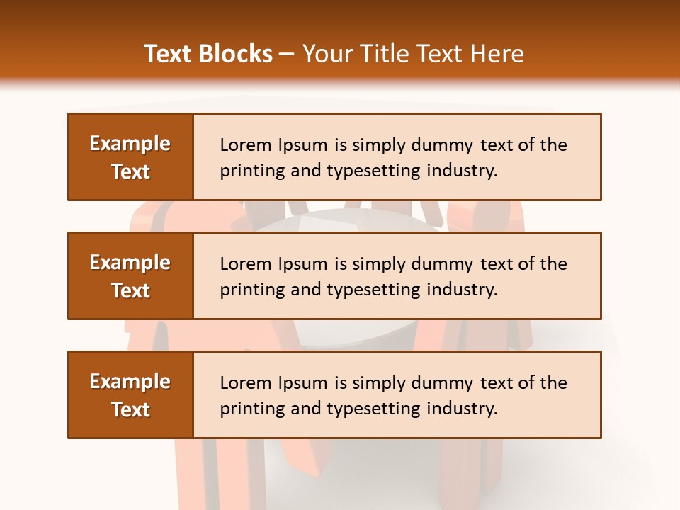 Elegant Contemporary Empty PowerPoint Template