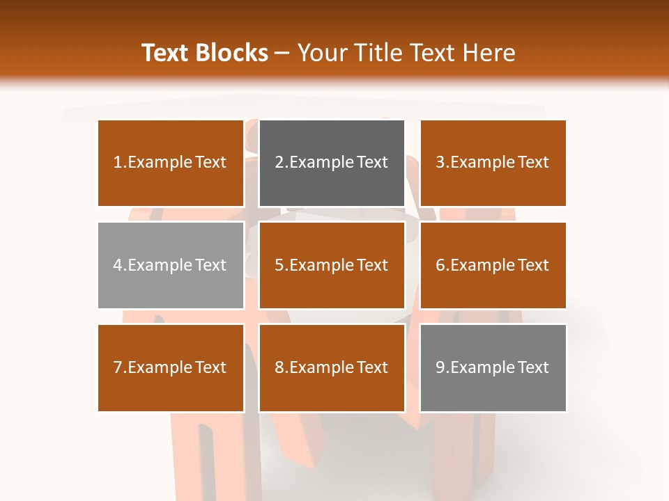 Elegant Contemporary Empty PowerPoint Template