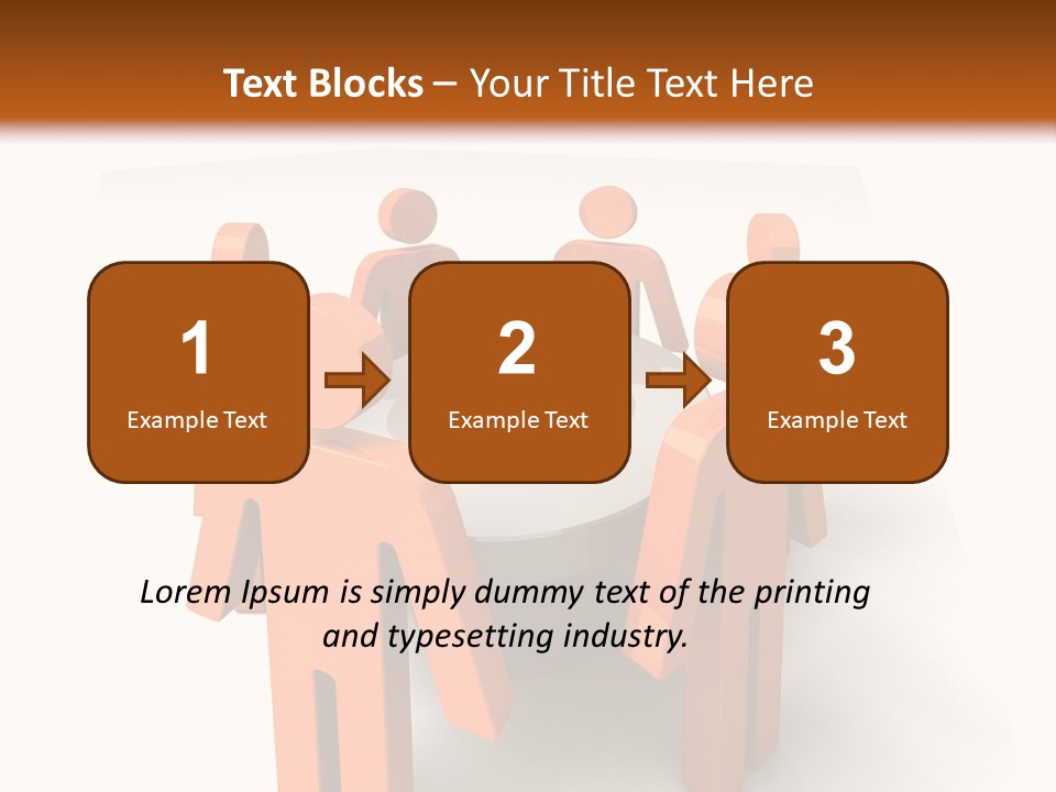 Elegant Contemporary Empty PowerPoint Template