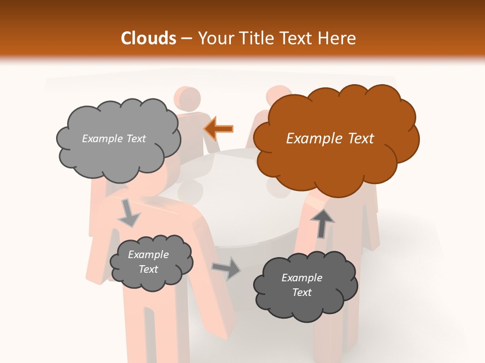 Elegant Contemporary Empty PowerPoint Template