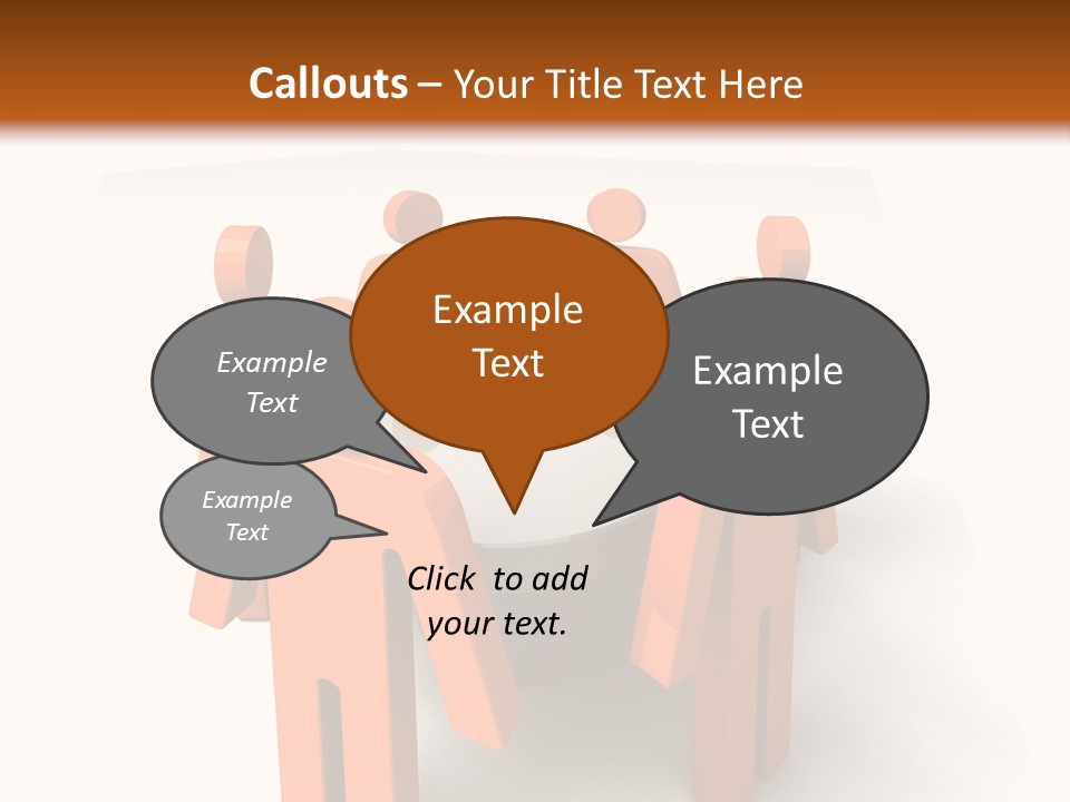Elegant Contemporary Empty PowerPoint Template