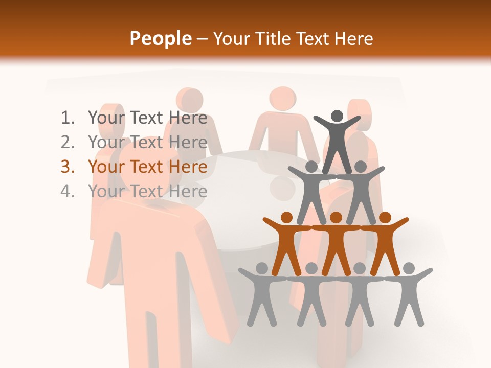 Elegant Contemporary Empty PowerPoint Template