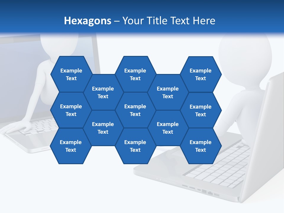 Online Male Businessman PowerPoint Template