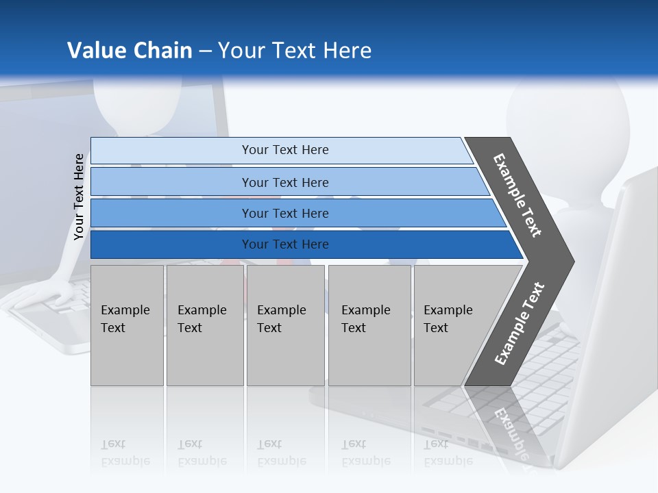 Online Male Businessman PowerPoint Template