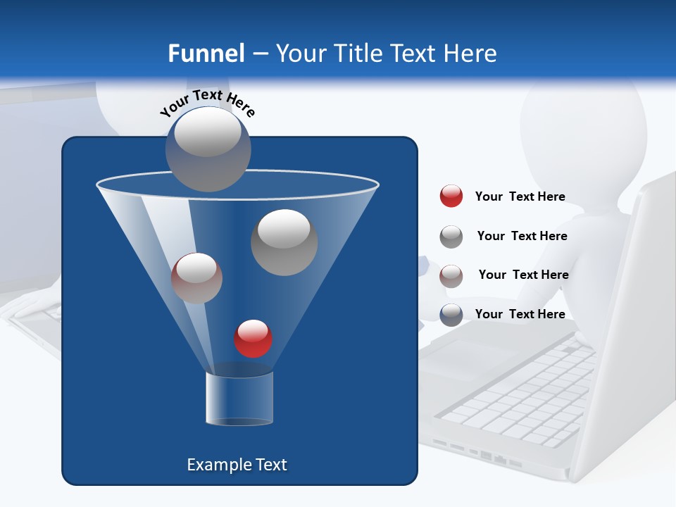 Online Male Businessman PowerPoint Template