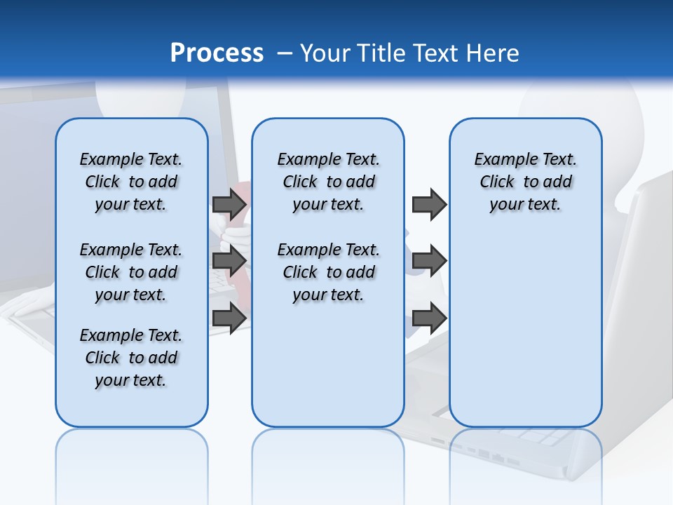 Online Male Businessman PowerPoint Template