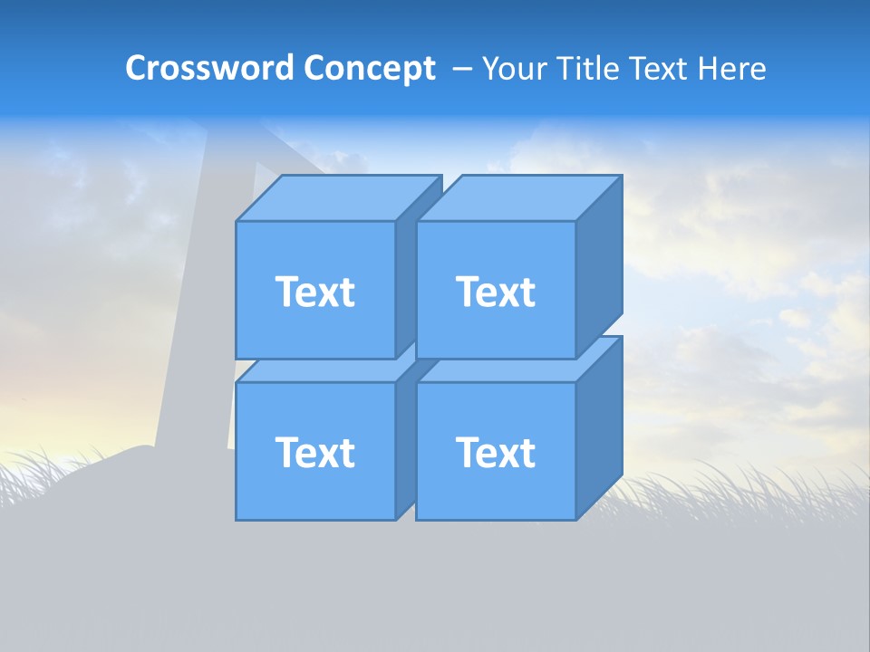 Faith Christianity Religious PowerPoint Template