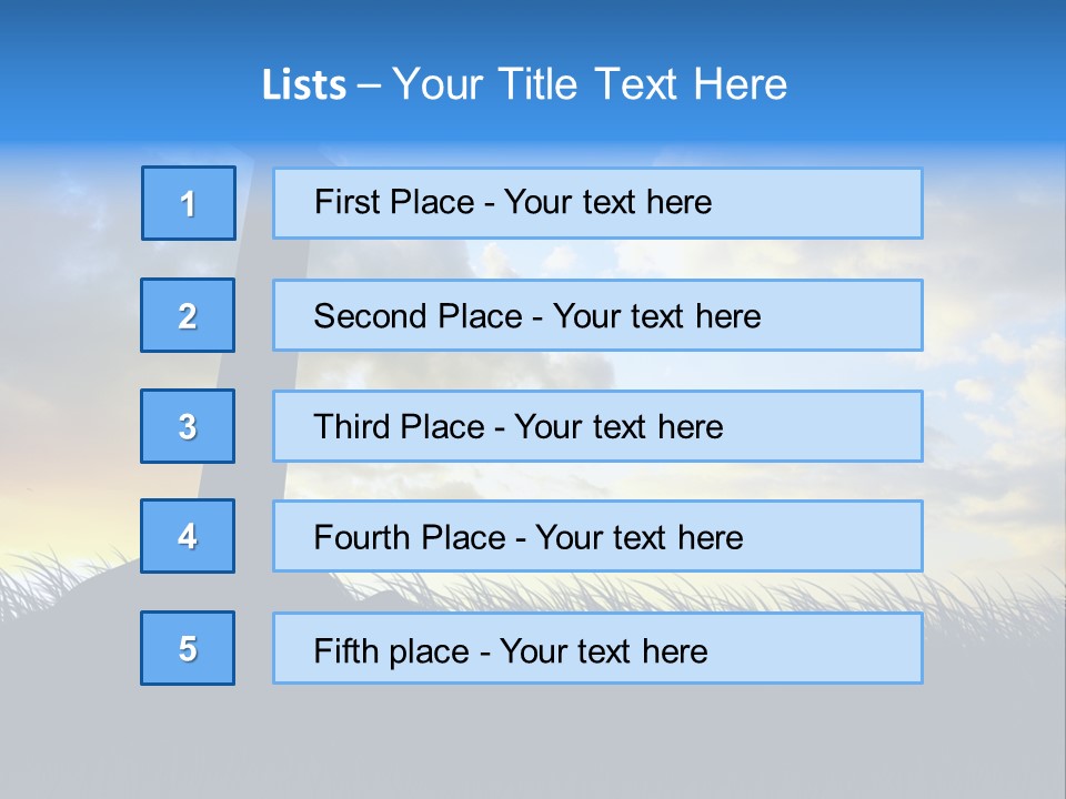 Faith Christianity Religious PowerPoint Template