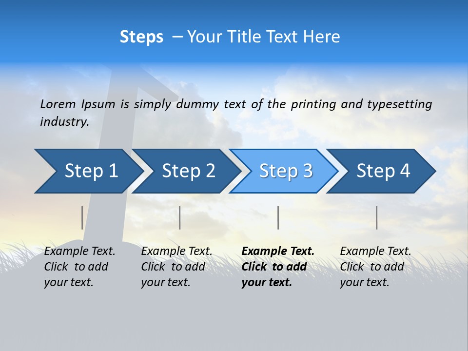 Faith Christianity Religious PowerPoint Template