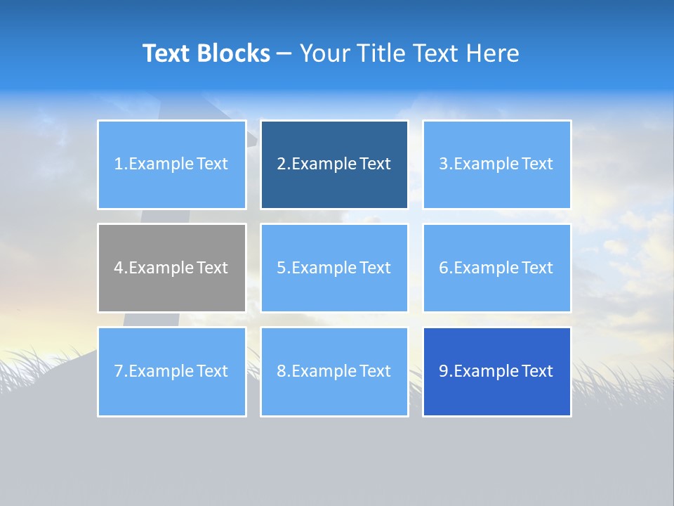 Faith Christianity Religious PowerPoint Template