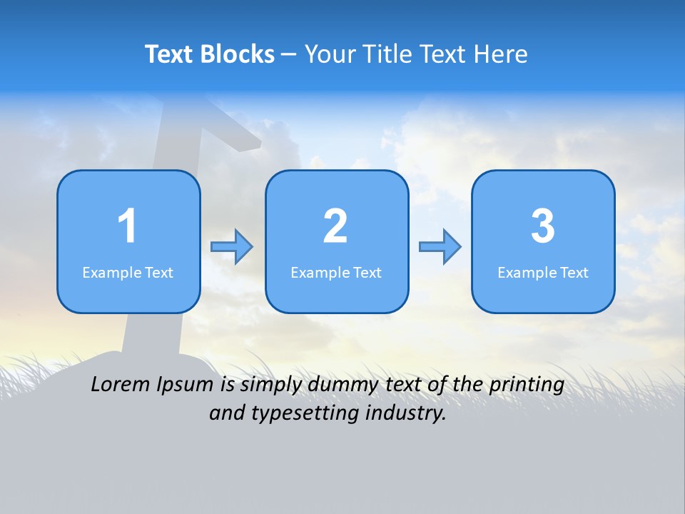 Faith Christianity Religious PowerPoint Template