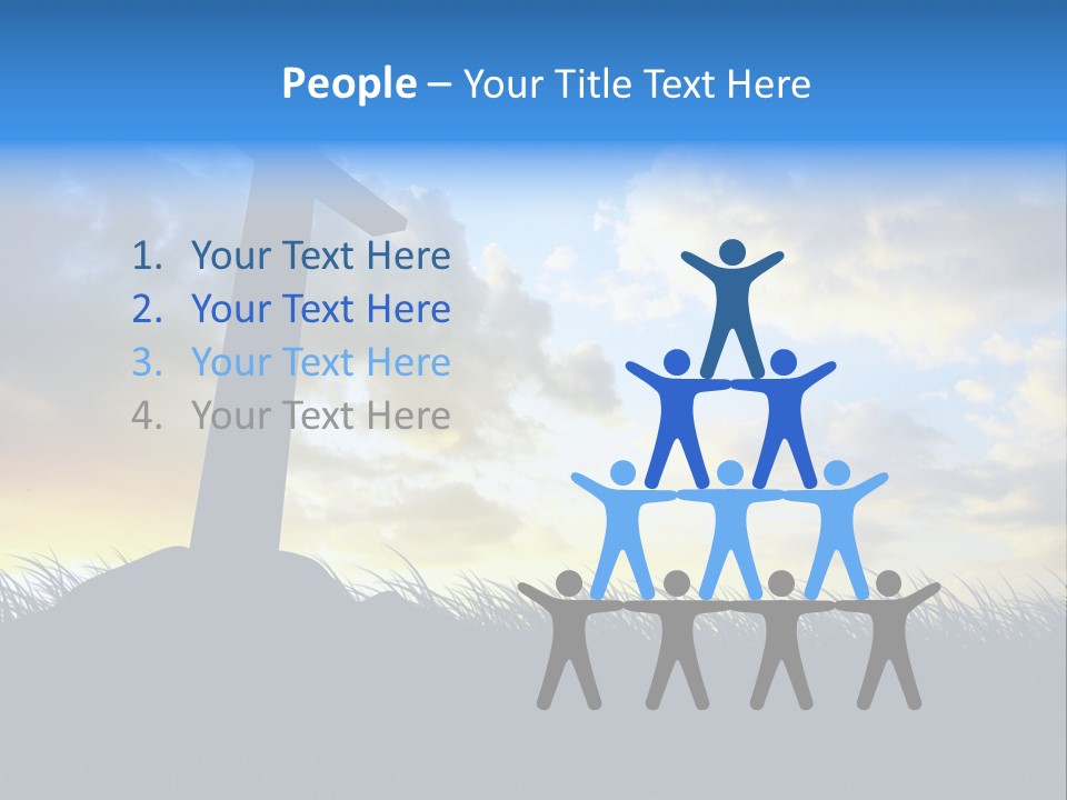 Faith Christianity Religious PowerPoint Template