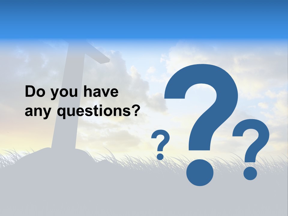 Faith Christianity Religious PowerPoint Template