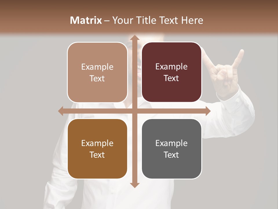 Gesture Wrist Body PowerPoint Template