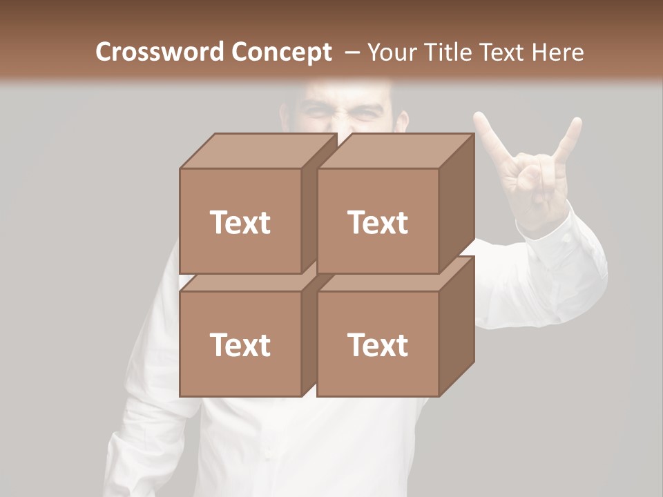 Gesture Wrist Body PowerPoint Template