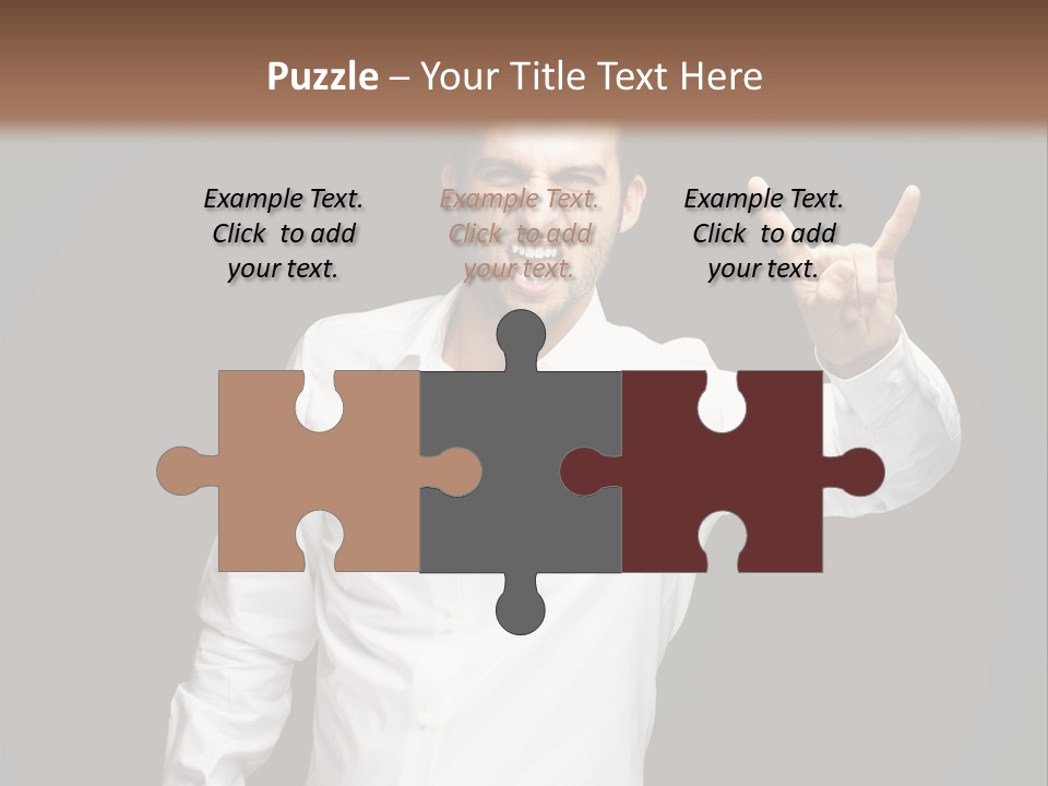 Gesture Wrist Body PowerPoint Template