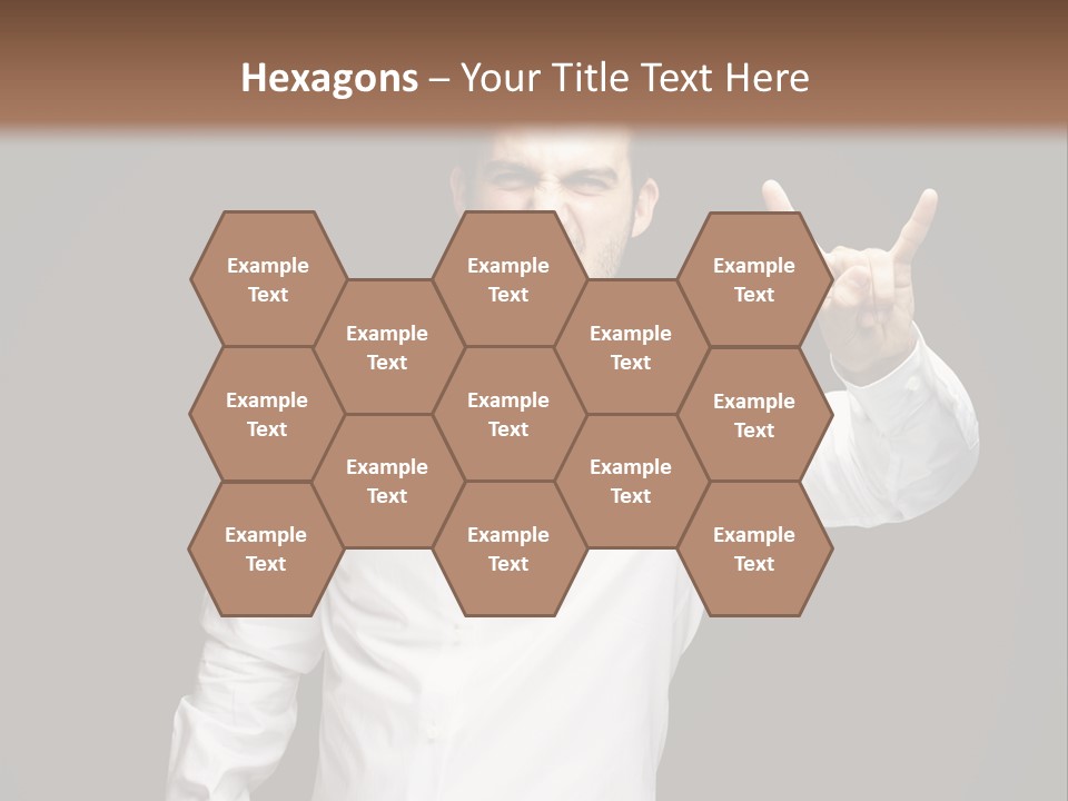 Gesture Wrist Body PowerPoint Template