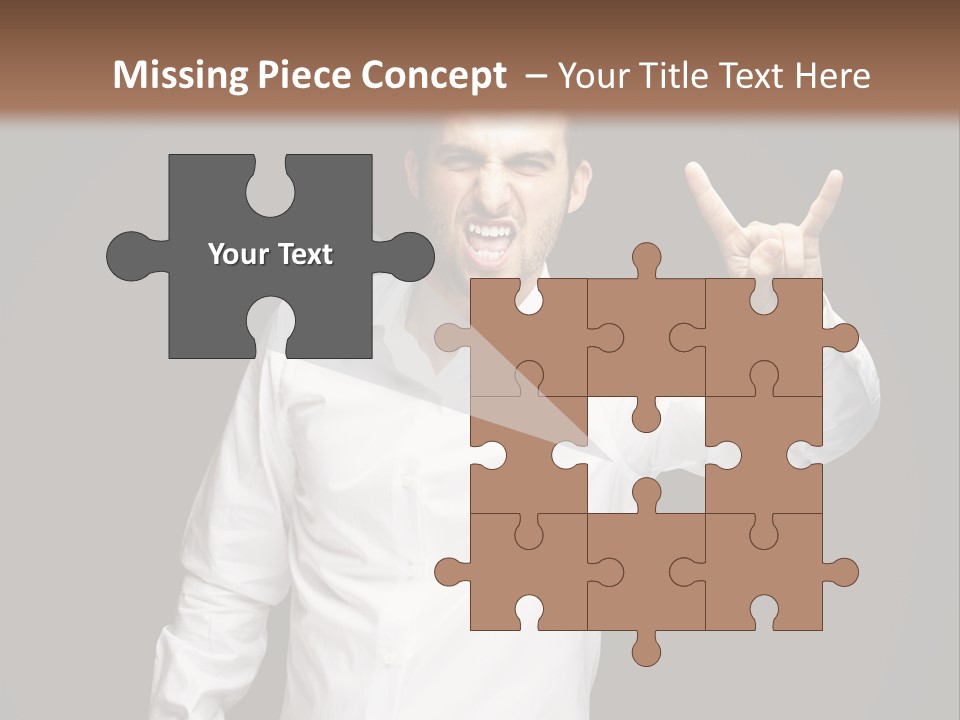 Gesture Wrist Body PowerPoint Template